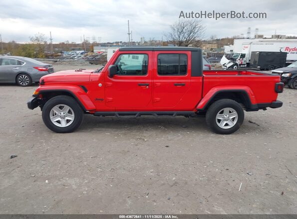 1C6HJTAG3ML533338 2021 JEEP GLADIATOR Red Vista interior de 360 grados