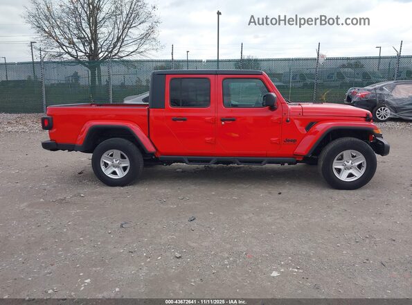 1C6HJTAG3ML533338 2021 JEEP GLADIATOR Red Vista interior trasera