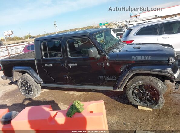 1C6HJTAG3NL114178 2022 JEEP GLADIATOR Black Rear interior view