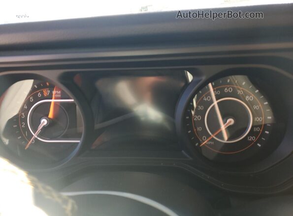1C6HJTAG3RL124358 2024 JEEP GLADIATOR Gray Widok zestawu wskaźników