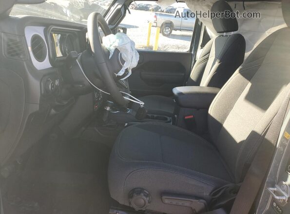 1C6HJTAG3RL124358 2024 JEEP GLADIATOR Gray Widok wnętrza z przodu