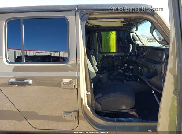 1C6HJTAG4LL201441 2020 JEEP GLADIATOR Brown Vista interior delantera