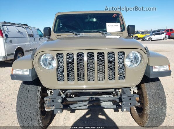 1C6HJTAG4LL201441 2020 JEEP GLADIATOR Brown Vista frontal