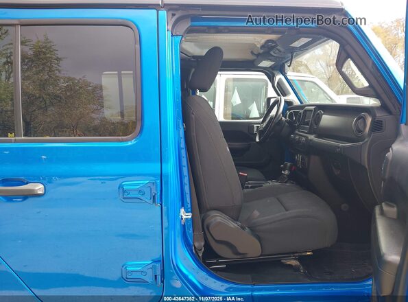 1C6HJTAG6ML508224 2021 JEEP GLADIATOR Blue 