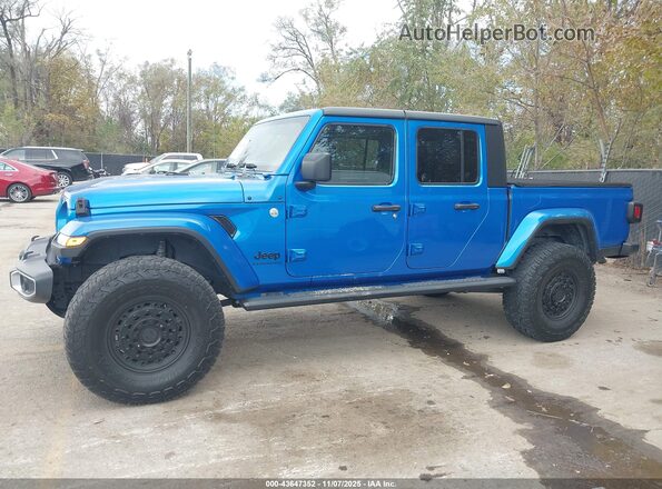 1C6HJTAG6ML508224 2021 JEEP GLADIATOR Blue 