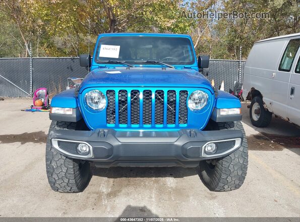 1C6HJTAG6ML508224 2021 JEEP GLADIATOR Blue 