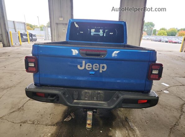 1C6HJTFG6LL172226 2020 JEEP GLADIATOR Blue Widok z tyłu