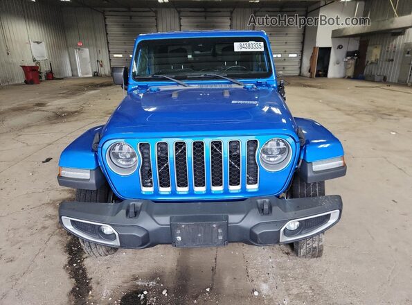 1C6HJTFG6LL172226 2020 JEEP GLADIATOR Blue Widok z przodu