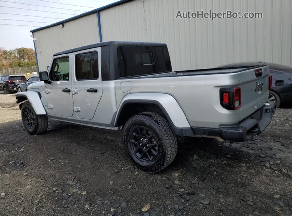 1C6HJTFG7PL564248 2023 JEEP GLADIATOR Silver Задня ліва чверть