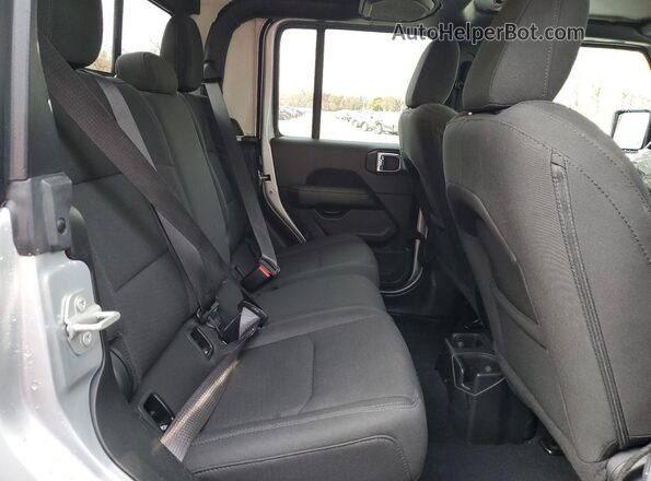 1C6HJTFG7PL564248 2023 JEEP GLADIATOR Silver Вид задніх сидінь