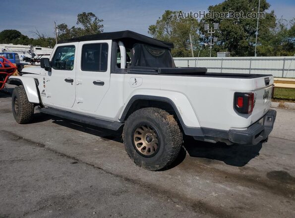 1C6HJTFG8ML529035 2021 JEEP GLADIATOR White Задня ліва чверть