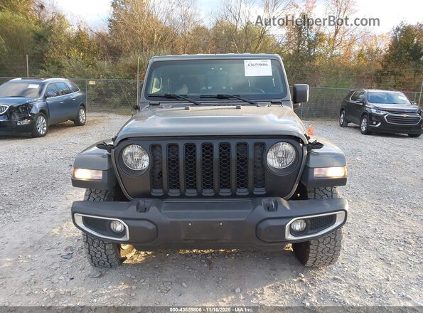 1C6HJTFG9ML574372 2021 JEEP GLADIATOR Gray Instrument cluster view
