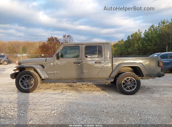 1C6HJTFG9ML574372 2021 JEEP GLADIATOR Gray 360 interior view