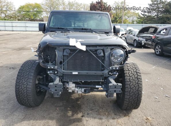 1C6JJTBG2PL502652 2023 JEEP GLADIATOR Black Widok z przodu