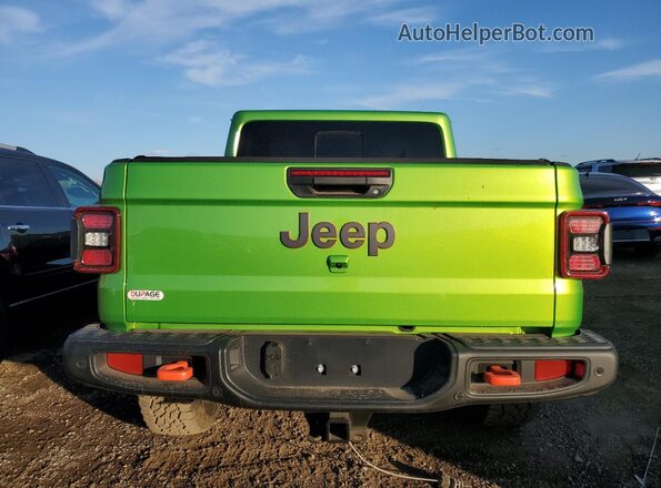 1C6RJTEGXSL533025 2025 JEEP GLADIATOR Green Widok z tyłu