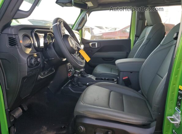 1C6RJTEGXSL533025 2025 JEEP GLADIATOR Green Widok wnętrza z przodu