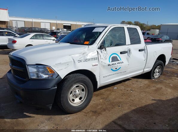 1C6RR6FT2RS187283 2024 RAM 1500 CLASSIC Белый Передняя левая четверть