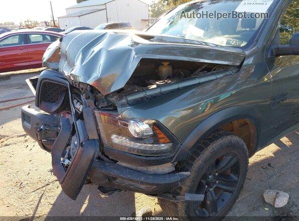 1C6RR6GG2MS581652 2021 RAM 1500 CLASSIC Green წინა ხედი