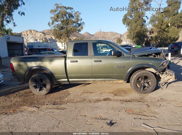 1C6RR6GG2MS581652 2021 RAM 1500 CLASSIC Green უკანა სალონის ხედი