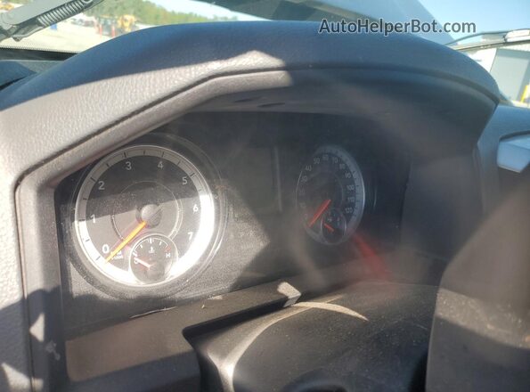 1C6RR6GT7GS319272 2016 RAM 1500 Черный Вид щитка приборов