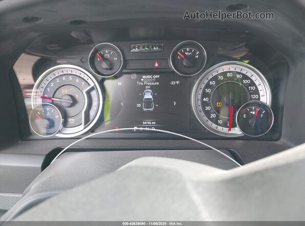 1C6RR7GG0LS108126 2020 RAM 1500 CLASSIC Gray Հետևի նստատեղերի տեսք