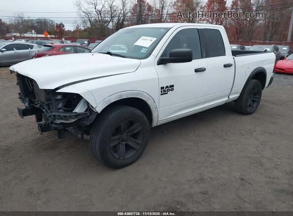 1C6RR7GG3MS548908 2021 RAM 1500 CLASSIC Белый Передняя левая четверть