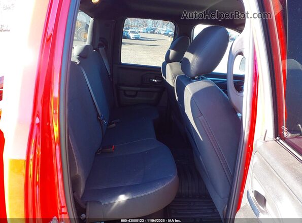 1C6RR7GG4MS510314 2021 RAM 1500 CLASSIC Red Widok naklejki z numerem VIN