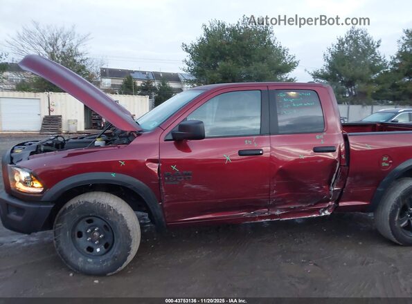1C6RR7GG6MS587623 2021 RAM 1500 CLASSIC Red წინა ხედი