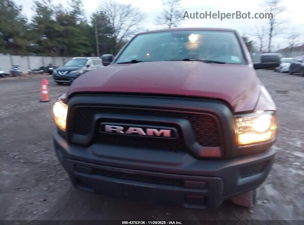 1C6RR7GG6MS587623 2021 RAM 1500 CLASSIC Red უკანა სალონის ხედი