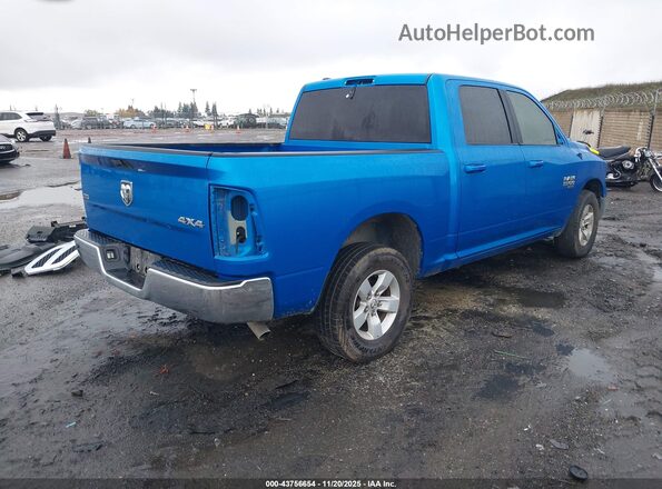 1C6RR7LG5MS543540 2021 RAM 1500 CLASSIC Синий Задняя правая четверть