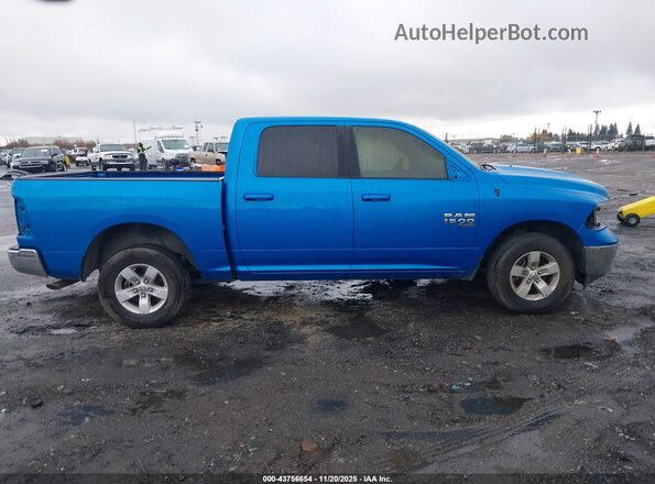 1C6RR7LG5MS543540 2021 RAM 1500 CLASSIC Синий Вид задней части салона