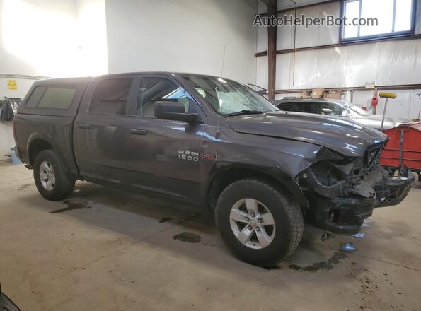 1C6RR7LM7JS270361 2018 RAM 1500 Угольный Передняя правая четверть