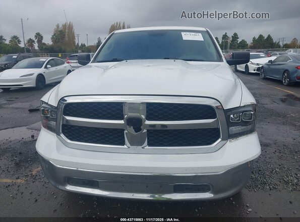 1C6RR7TT5LS106312 2020 RAM 1500 CLASSIC White Вид щитка приладів