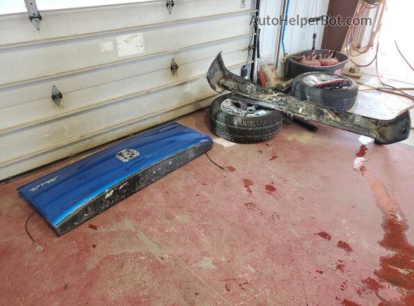 1C6RRFFG7NN427472 2022 RAM 1500 Blue VIN sticker view