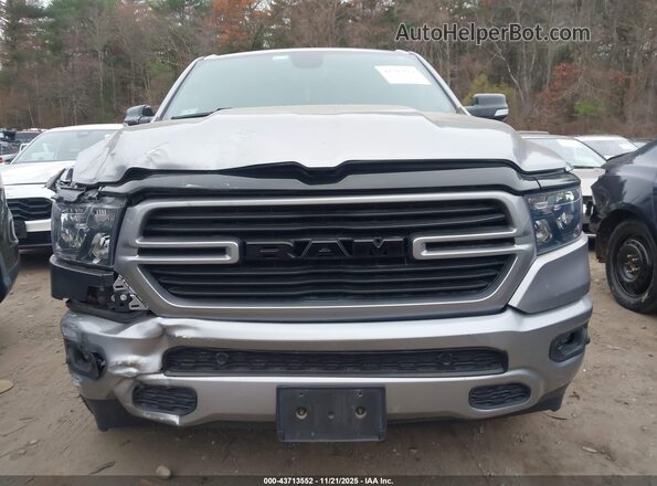 1C6SRFBT7MN548263 2021 RAM 1500 Silver ხელსაწყოთა პანელის ხედი