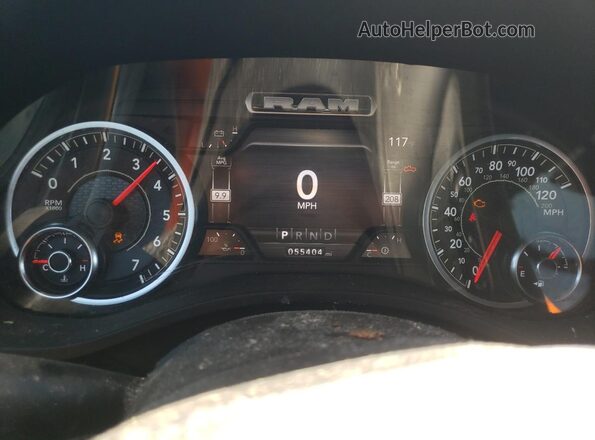 1C6SRFBTXNN131415 2022 RAM 1500 Black ხელსაწყოთა პანელის ხედი