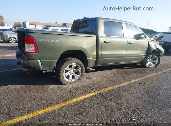 1C6SRFFM6MN612036 2021 RAM 1500 Green Rear right