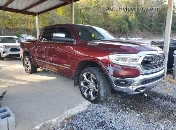 1C6SRFHT0LN403233 2020 RAM 1500 Maroon Przód prawy