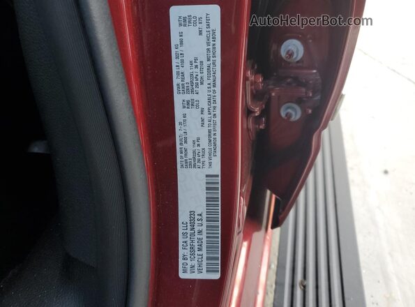 1C6SRFHT0LN403233 2020 RAM 1500 Maroon Widok komory silnika