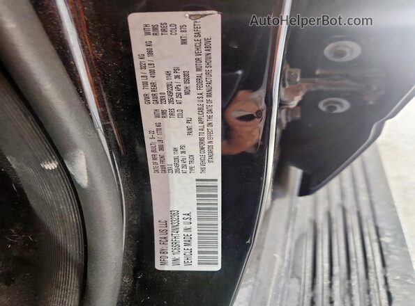1C6SRFHT4NN332363 2022 RAM 1500 Black Շարժիչի բաժամունքի տեսք