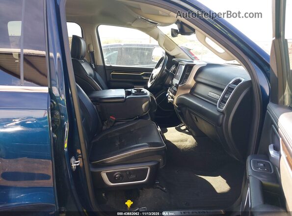 1C6SRFJT1NN208335 2022 RAM 1500 Blue Вид салону спереду