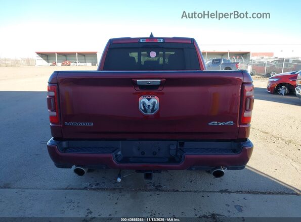 1C6SRFJT3MN742709 2021 RAM 1500 Maroon 