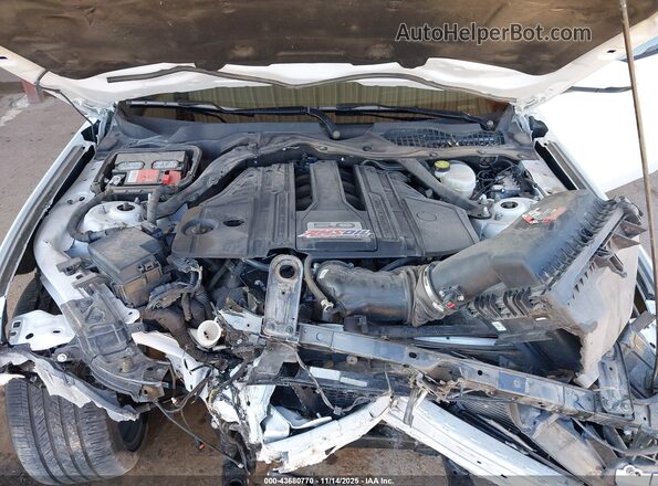 1FA6P8CF0N5147147 2022 FORD MUSTANG Белый Вид сзади