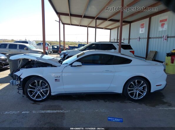 1FA6P8CF0N5147147 2022 FORD MUSTANG Белый Панорамный вид салона 360°
