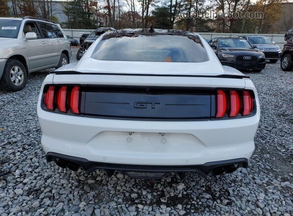 1FA6P8CF0N5147908 2022 FORD MUSTANG White Widok z tyłu