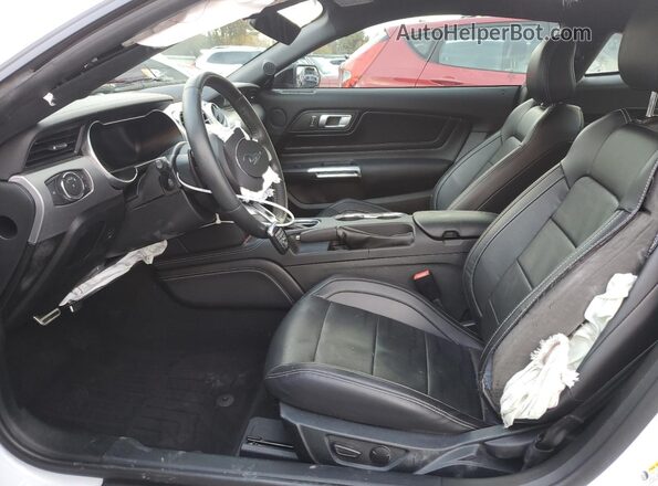 1FA6P8CF0N5147908 2022 FORD MUSTANG White Widok wnętrza z przodu