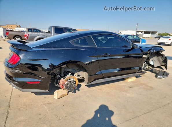 1FA6P8CF0P5304176 2023 FORD MUSTANG Black Задня права чверть