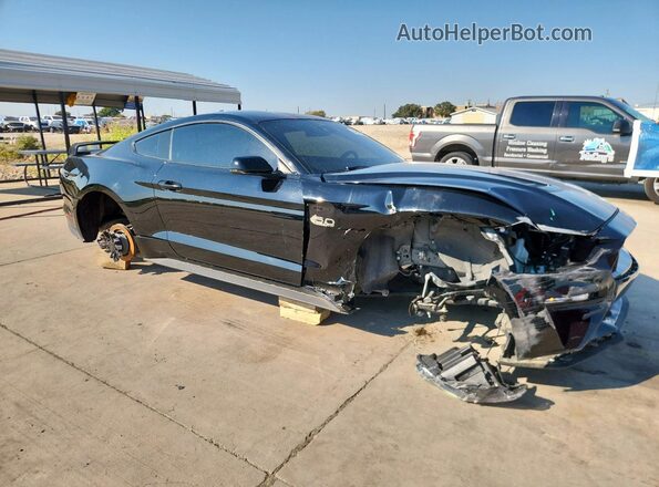 1FA6P8CF0P5304176 2023 FORD MUSTANG Black Передня права чверть