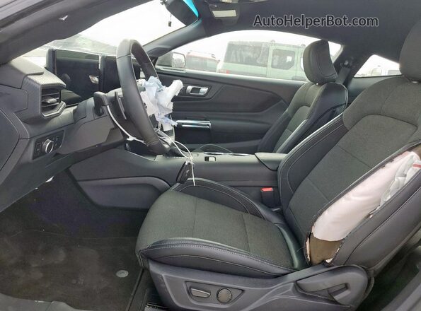 1FA6P8CF0S5410913 2025 FORD MUSTANG Black Front interior view