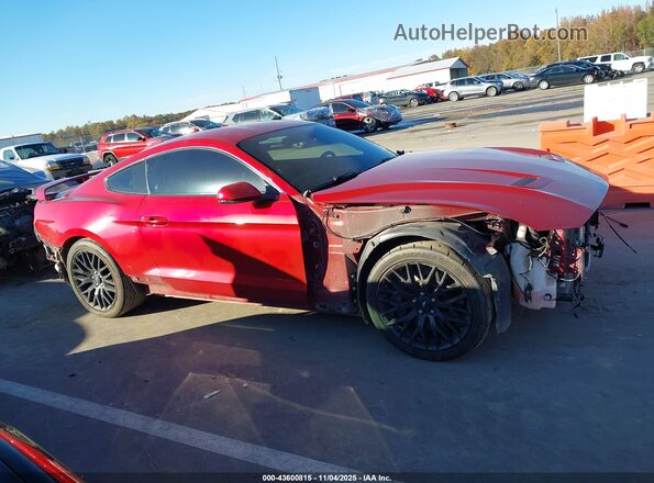 1FA6P8CF1L5174452 2020 FORD MUSTANG Red Vista interior de 360 grados